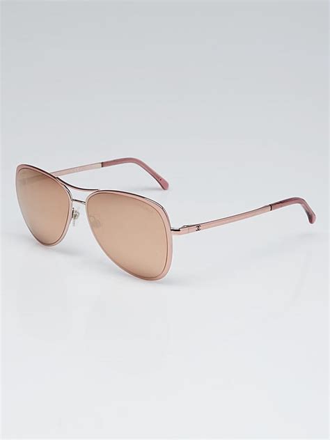 chanel 4223 rose gold|Pilot Sunglasses .